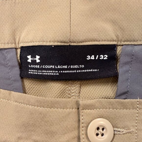Under Armour Men’s Performance Chino Pants – 34x32 – Khaki - Picture 4 of 4